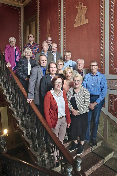 Yhteisen kirkkoneuvoston kokouskokoonpano 30.8.2017.