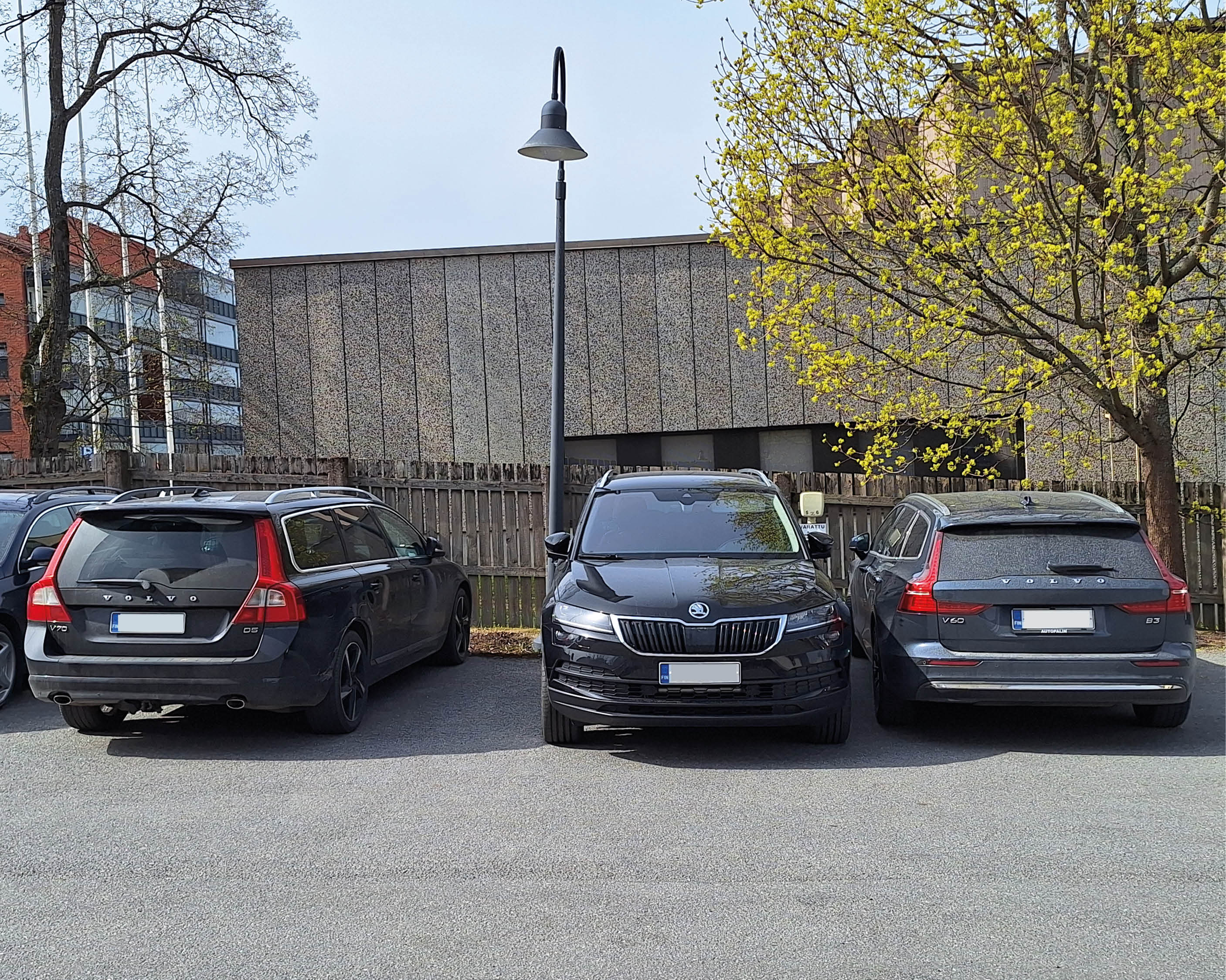 Kuva parkkipaikasta