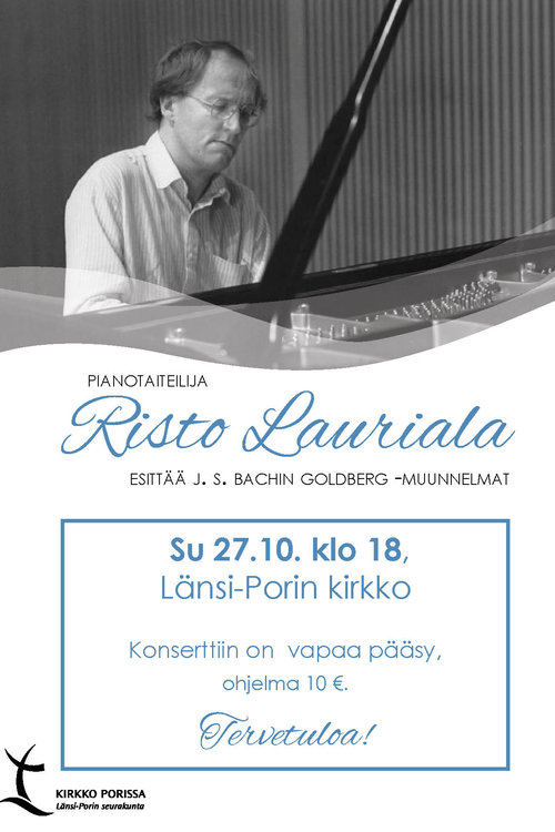 Risto Lauriala ja Bachin Goldberg-muunnelmat Risto Lauriala ja Bachin Goldberg-muunnelmat