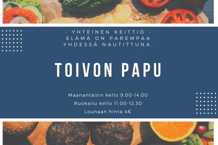 Toivon papu - yhteinen keittiö Toivon papu - yhteinen keittiö