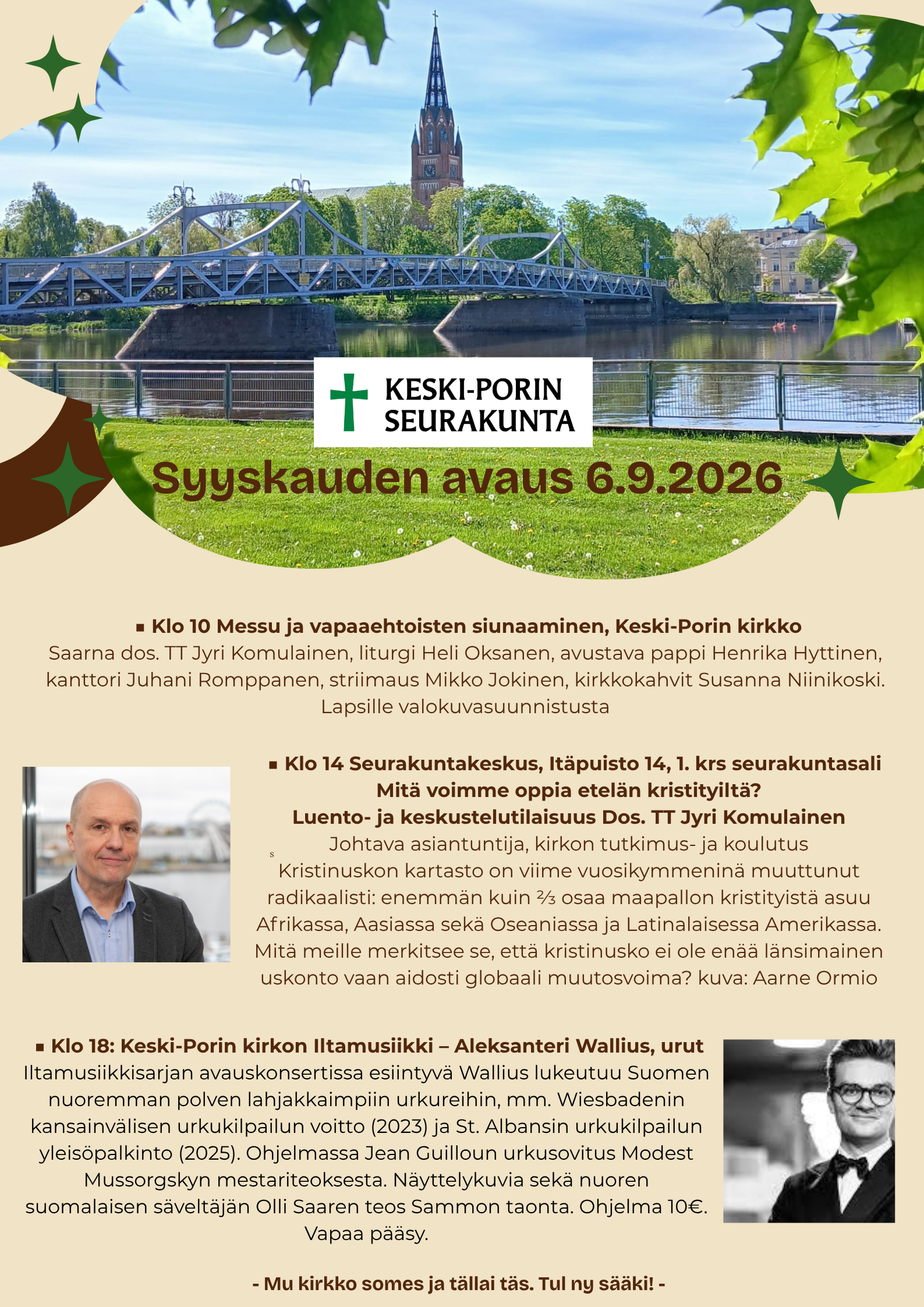 Syyskauden avaus mainos