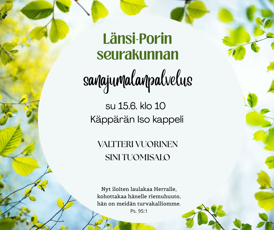 Sanajumalanpalvelus metsä