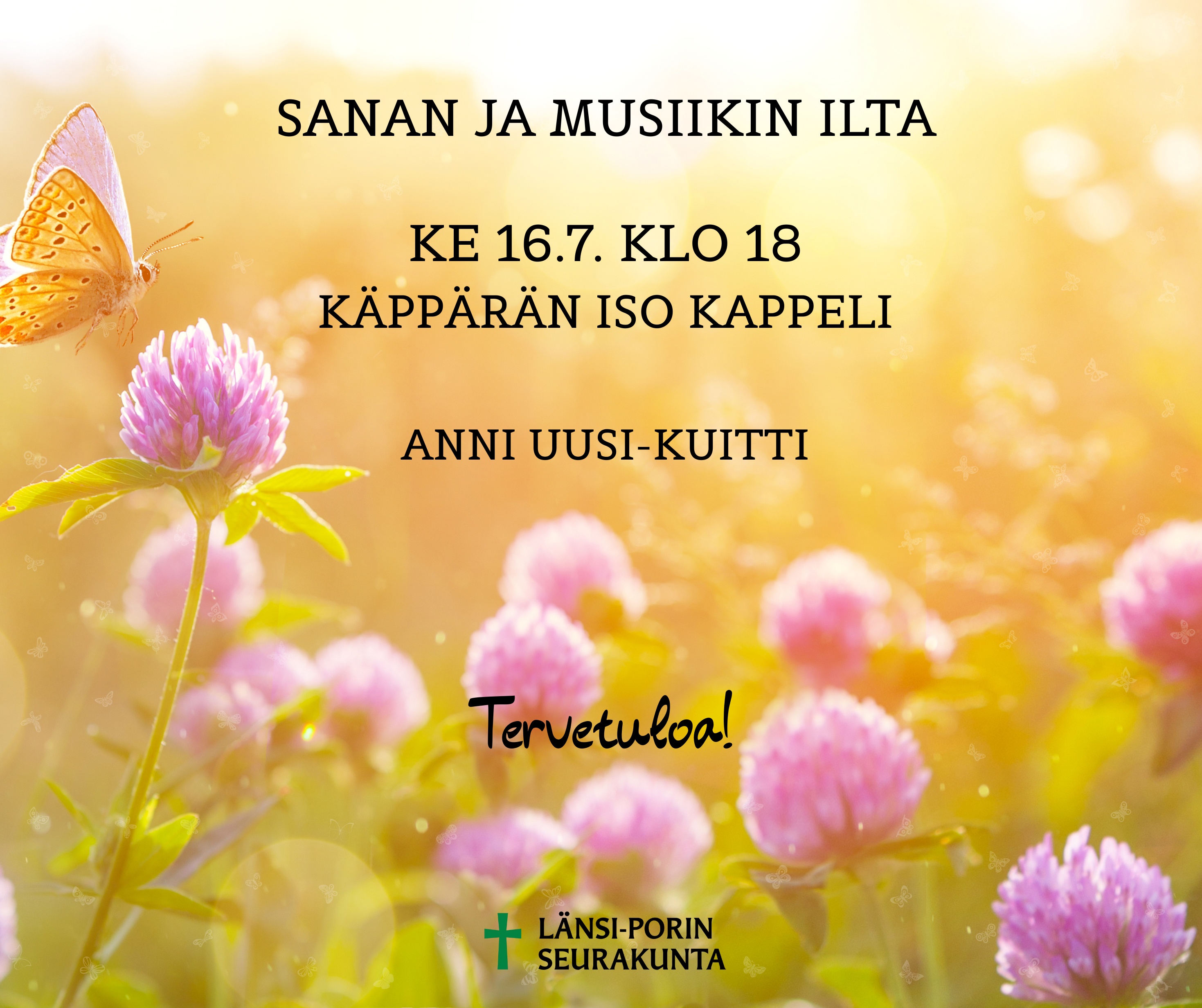 Sanan ja musiikin ilta KESÄILTA